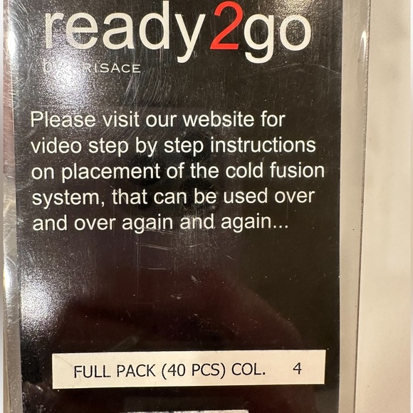 Crisace Ready 2 Go tape in hair extensions, 20", 40 pcs, NWT - Picture 5 of 7